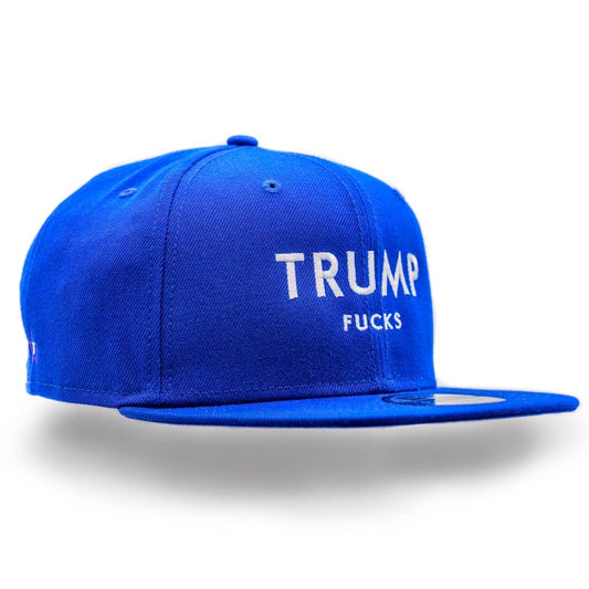 Print Snapback Blue Hats | Snapback Blue Hats | TrumpFucks2024